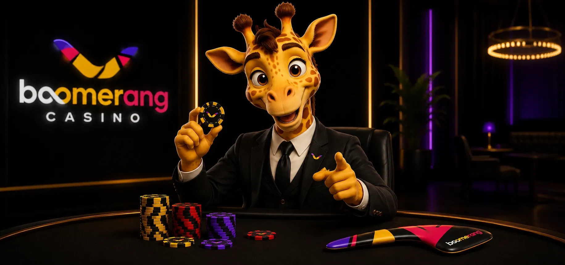Boomerang Casino per il gioco online
